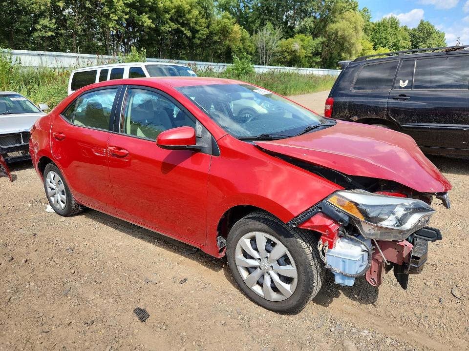 Photo 4 from auction – 2016 TOYOTA COROLLA with VIN 5YFBURHE6GP498545