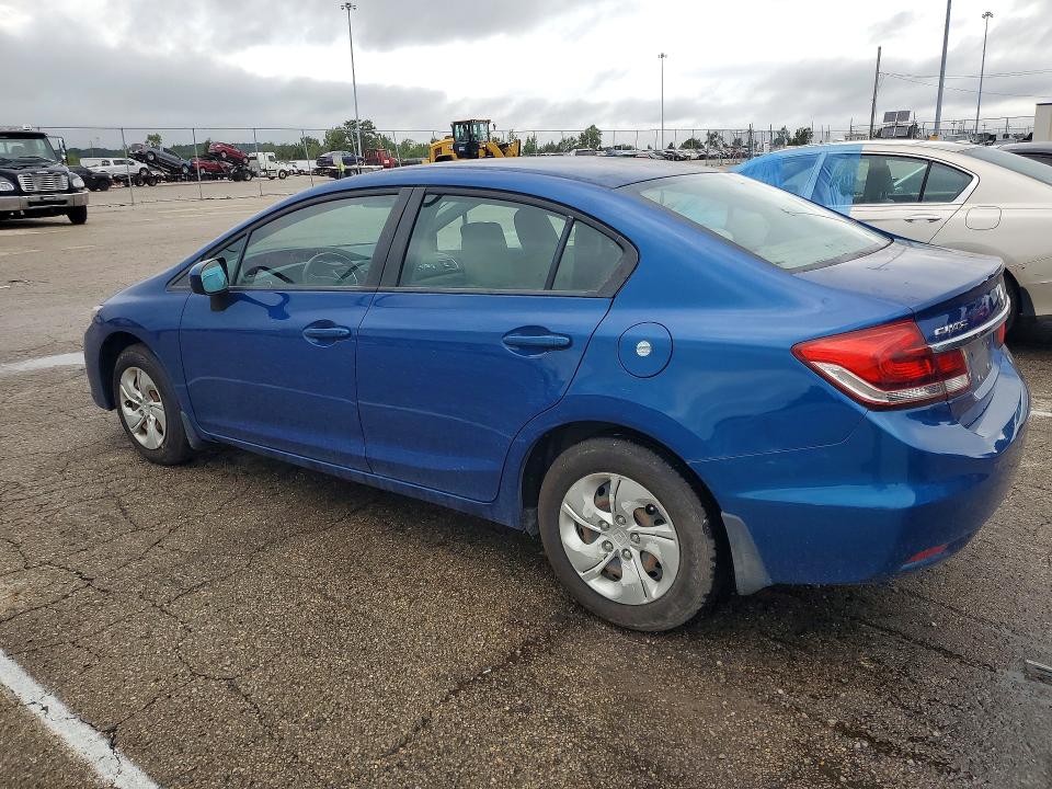 Photo 2 from auction – 2015 HONDA CIVIC with VIN 19XFB2F56FE012558
