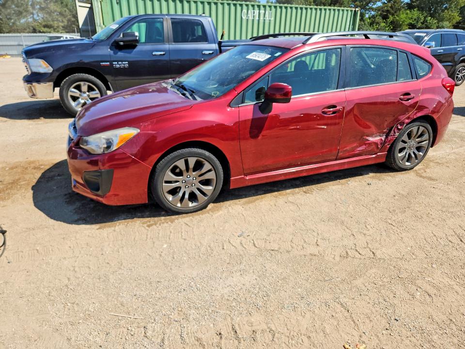 SUBARU IMPREZA 2013 with VIN JF1GPAU69D2859845 - Photo from auction