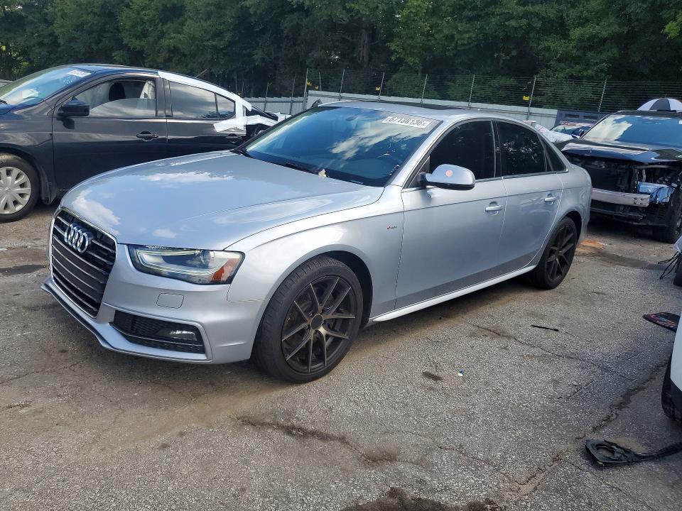 AUDI A4 2015 with VIN WAUAFAFL3FN023792 - Photo from auction