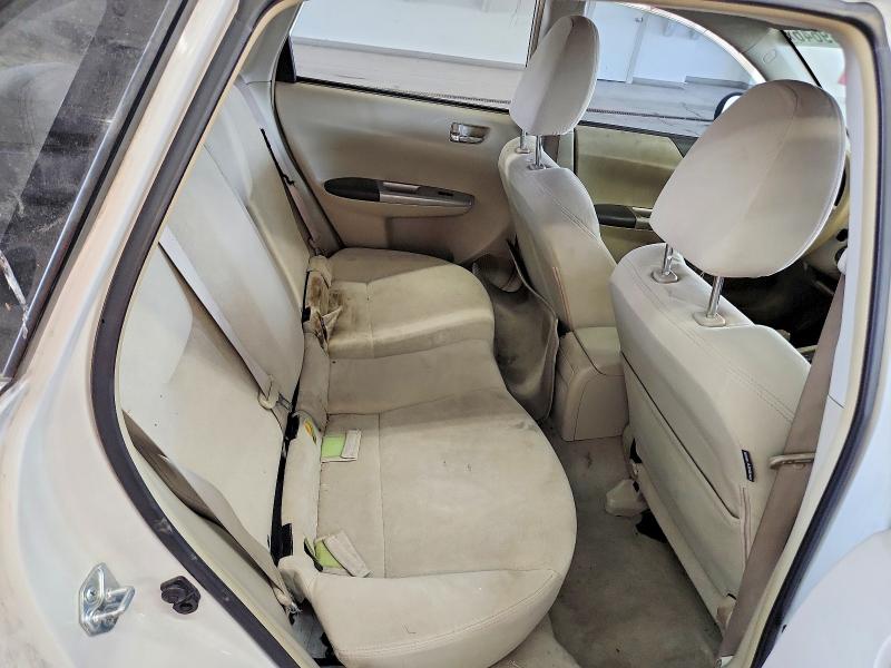 Photo 10 from auction – 2008 SUBARU IMPREZA with VIN JF1GE61658H518775