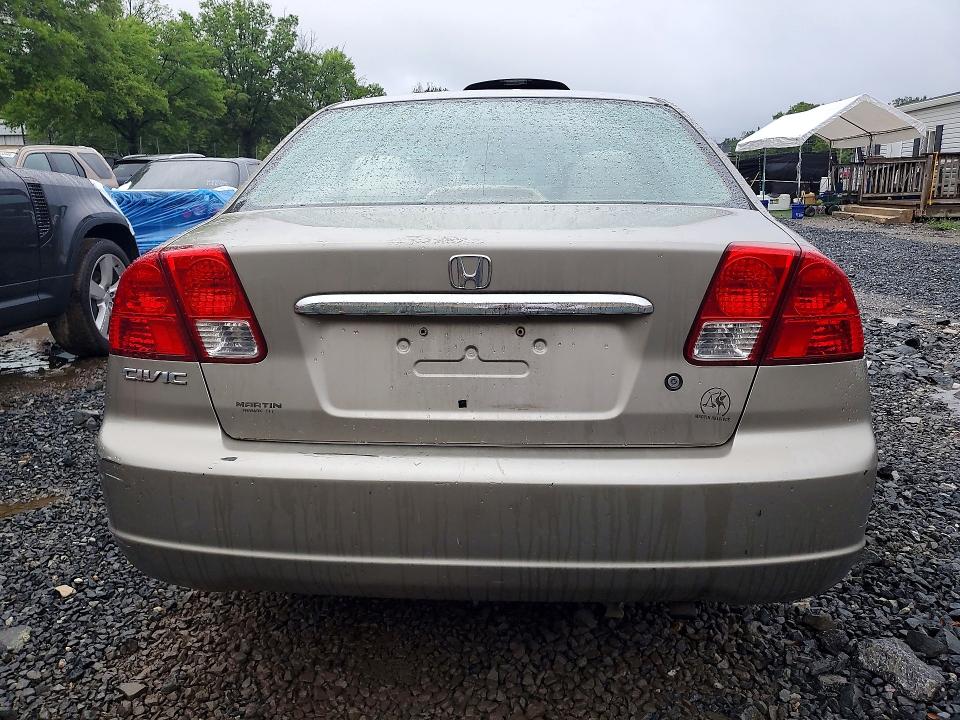 Photo 6 from auction – 2003 HONDA CIVIC with VIN 2HGES16523H522560