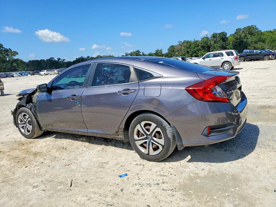 Foto 2 de la subasta – 2018 HONDA CIVIC con VIN 19XFC2F52JE001997