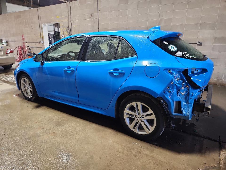 Photo 2 from auction – 2019 TOYOTA COROLLA HATCHBACK with VIN JTNK4RBEXK3058639