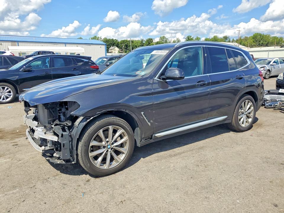 BMW X3 2019 with VIN 5UXTR9C57KLE13776 - Photo from auction