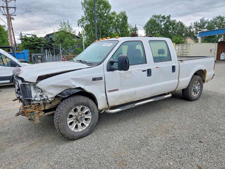 FORD F250 2004 with VIN 1FTNW21PX4EC82720 - Photo from auction