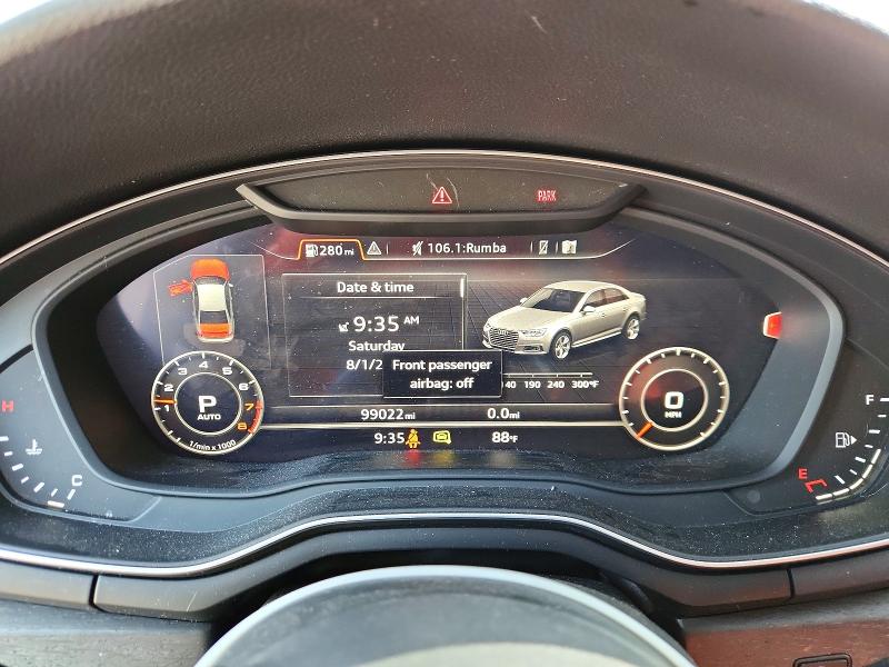 Foto 9 de la subasta – 2017 AUDI A4 con VIN WAUENAF45HN061542