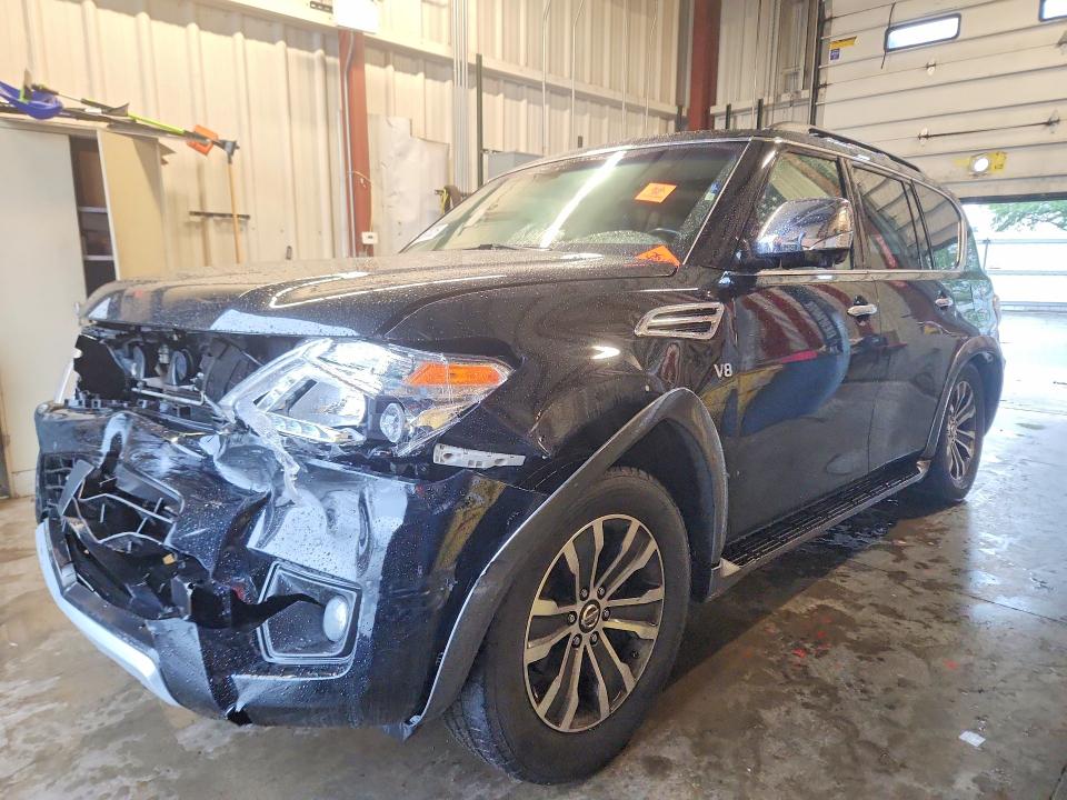 NISSAN ARMADA 2017 with VIN JN8AY2NC9H9501895 - Photo from auction
