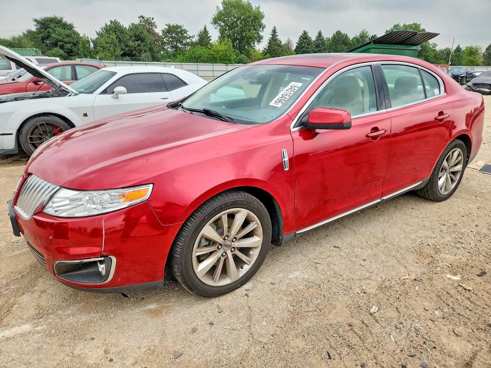 LINCOLN MKS 2009 with VIN 1LNHM93R99G605298 - Photo from auction