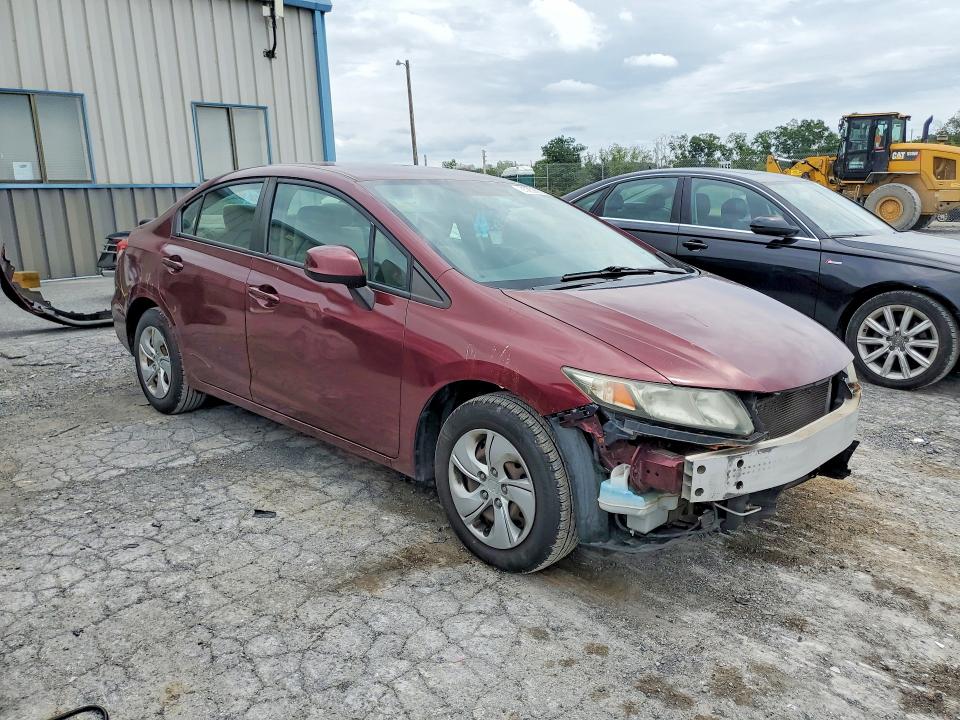 Photo 4 from auction – 2013 HONDA CIVIC with VIN 2HGFB2F55DH555600