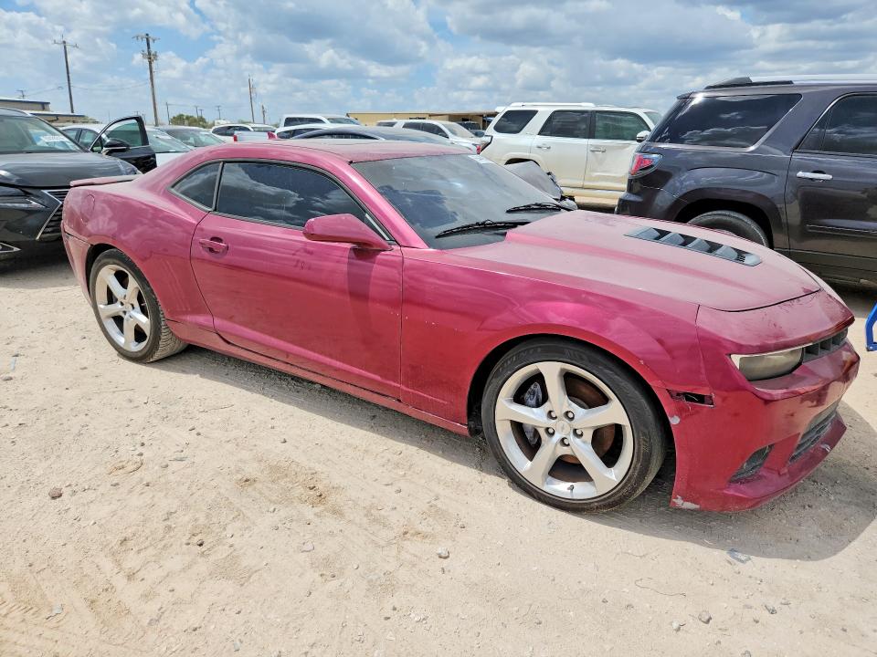 Photo 4 from auction – 2014 CHEVROLET CAMARO with VIN 2G1FT1EW1E9282207