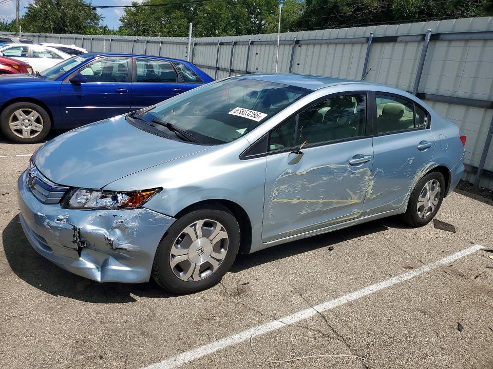 HONDA CIVIC 2012 with VIN JHMFB4F23CS002871 - Photo from auction