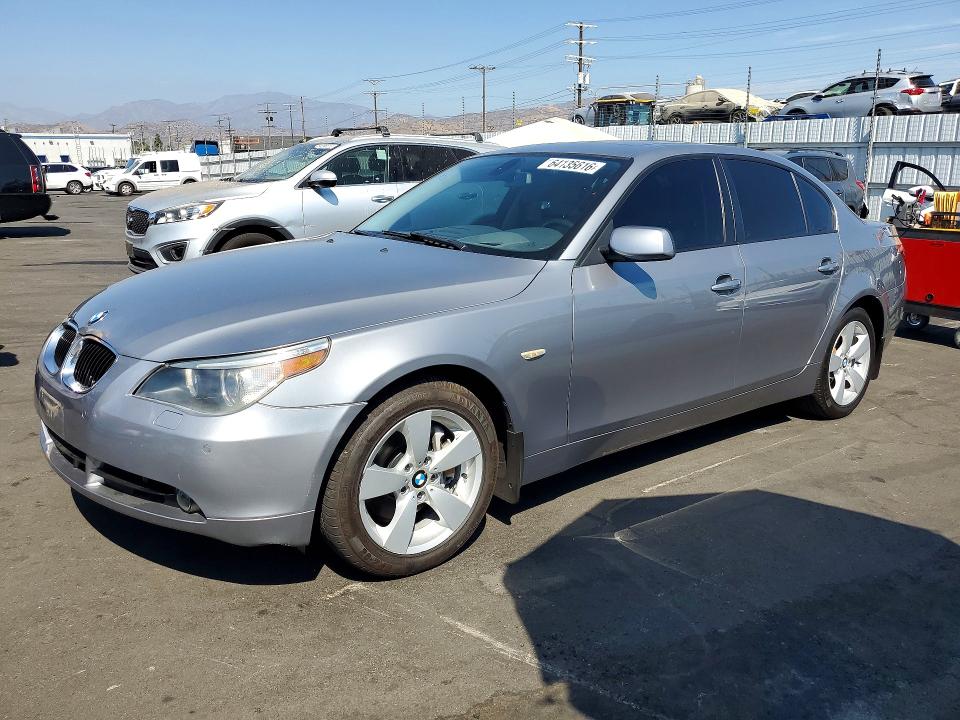 BMW 530 2006 with VIN WBANF73516CG65579 - Photo from auction