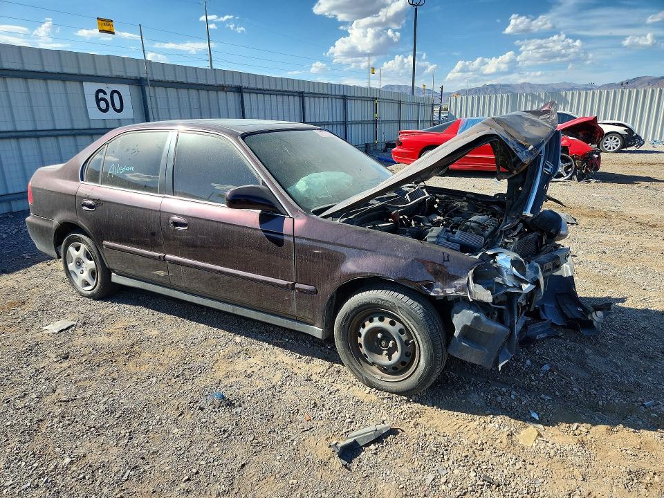 Photo 4 from auction – 2000 HONDA CIVIC with VIN 2HGEJ8541YH582065