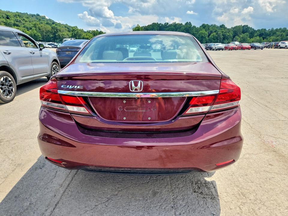 Photo 6 from auction – 2015 HONDA CIVIC with VIN 19XFB2F56FE290702
