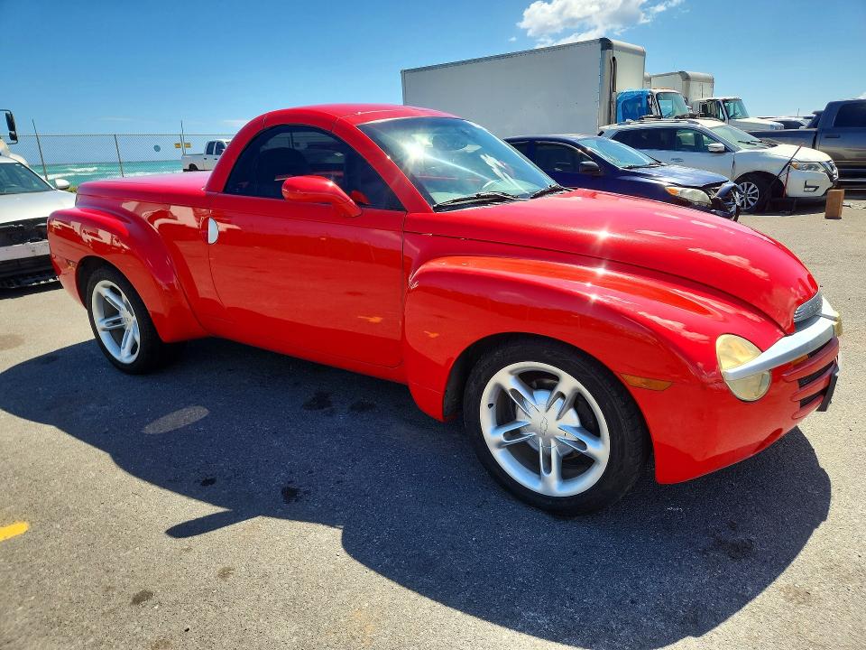 Photo 4 from auction – 2003 CHEVROLET SSR with VIN 1GCES14P33B102639
