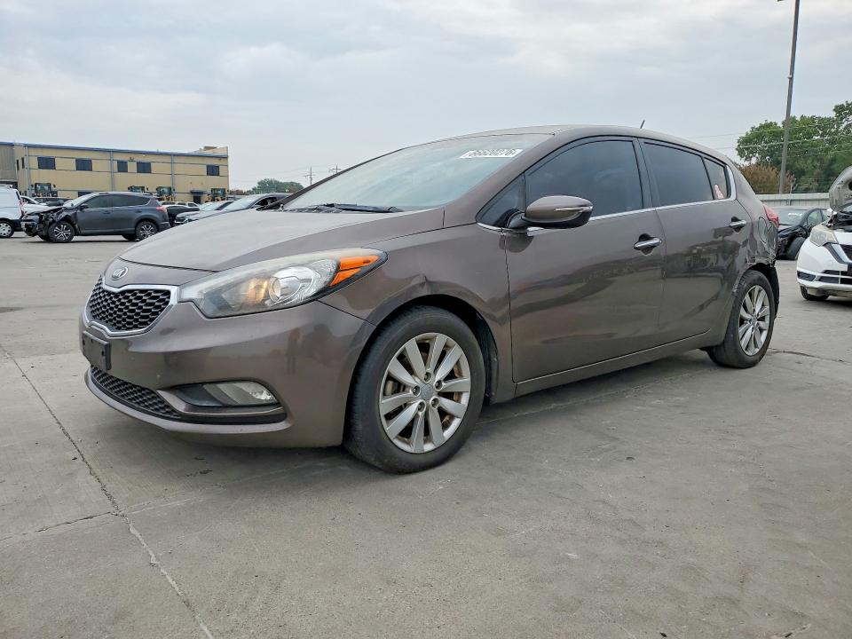 KIA FORTE 2014 with VIN KNAFX5A88E5244719 - Photo from auction
