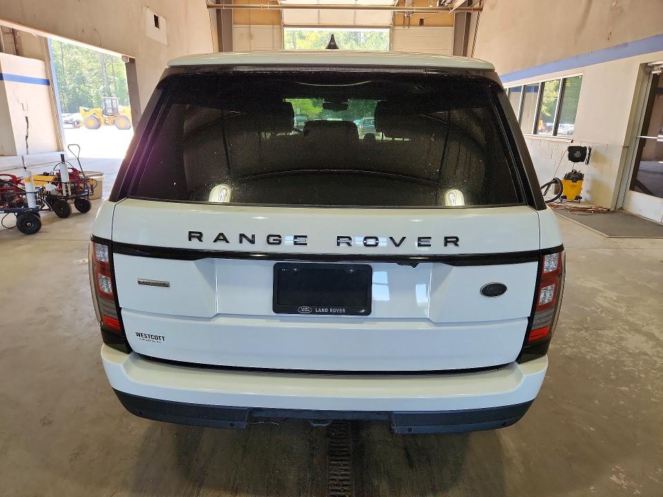 Photo 6 from auction – 2017 LAND ROVER RANGE ROVER with VIN SALGS2FE6HA348889