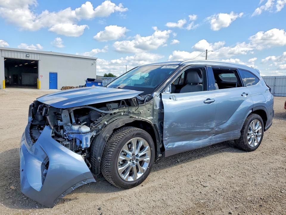 TOYOTA HIGHLANDER 2022 with VIN 5TDXBRCHXNS088946 - Photo from auction