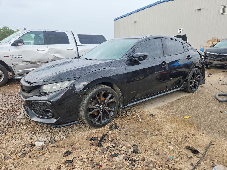 HONDA CIVIC 2017 with VIN SHHFK7G45HU233454 - Photo from auction