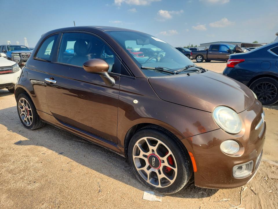 Photo 4 from auction – 2012 FIAT 500 with VIN 3C3CFFBR1CT113431