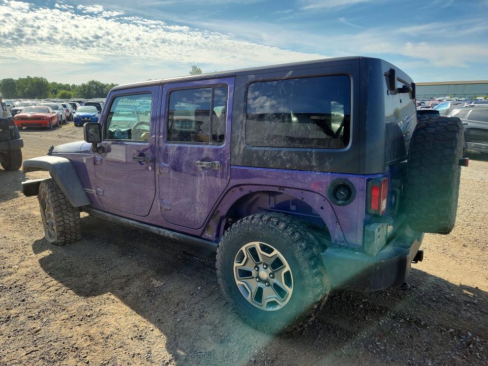 Снимка 2 от търг – 2017 JEEP WRANGLER UNLIMITED с VIN 1C4BJWFG7HL680115