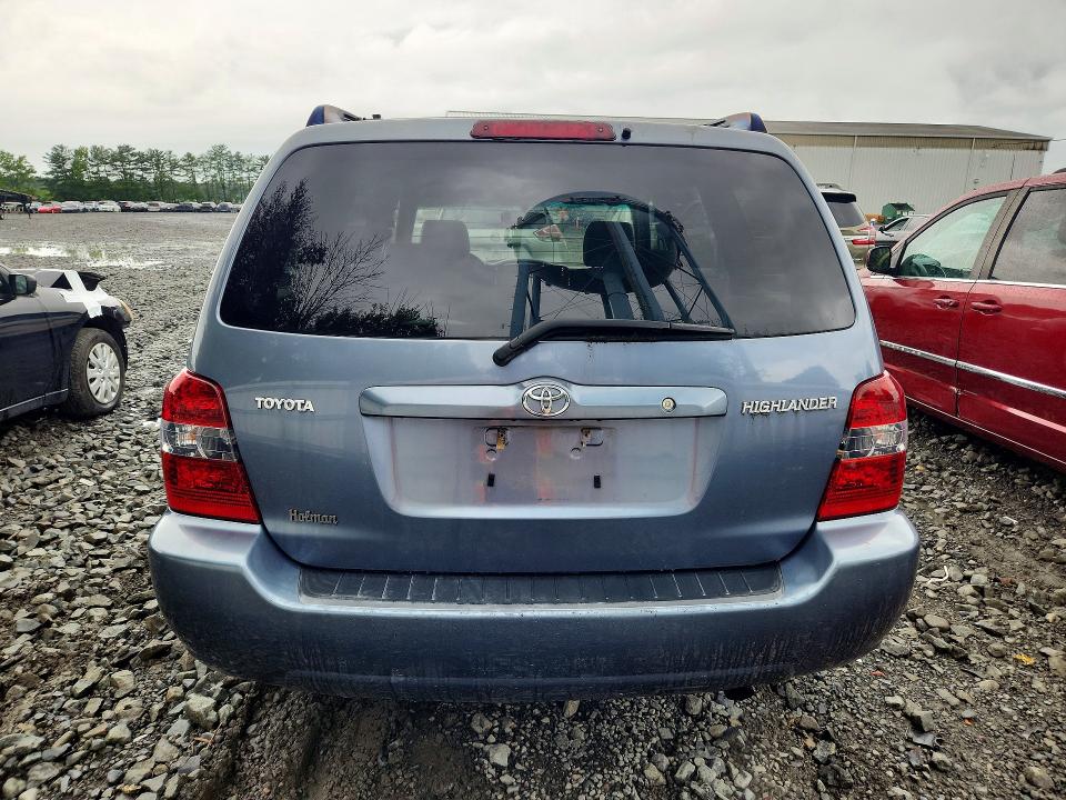 Photo 6 from auction – 2006 TOYOTA HIGHLANDER with VIN JTEGD21A760143103