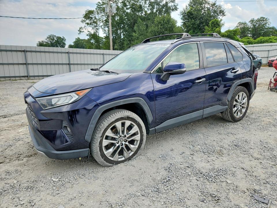TOYOTA RAV4 2020 with VIN JTMY1RFVXLD044558 - Photo from auction