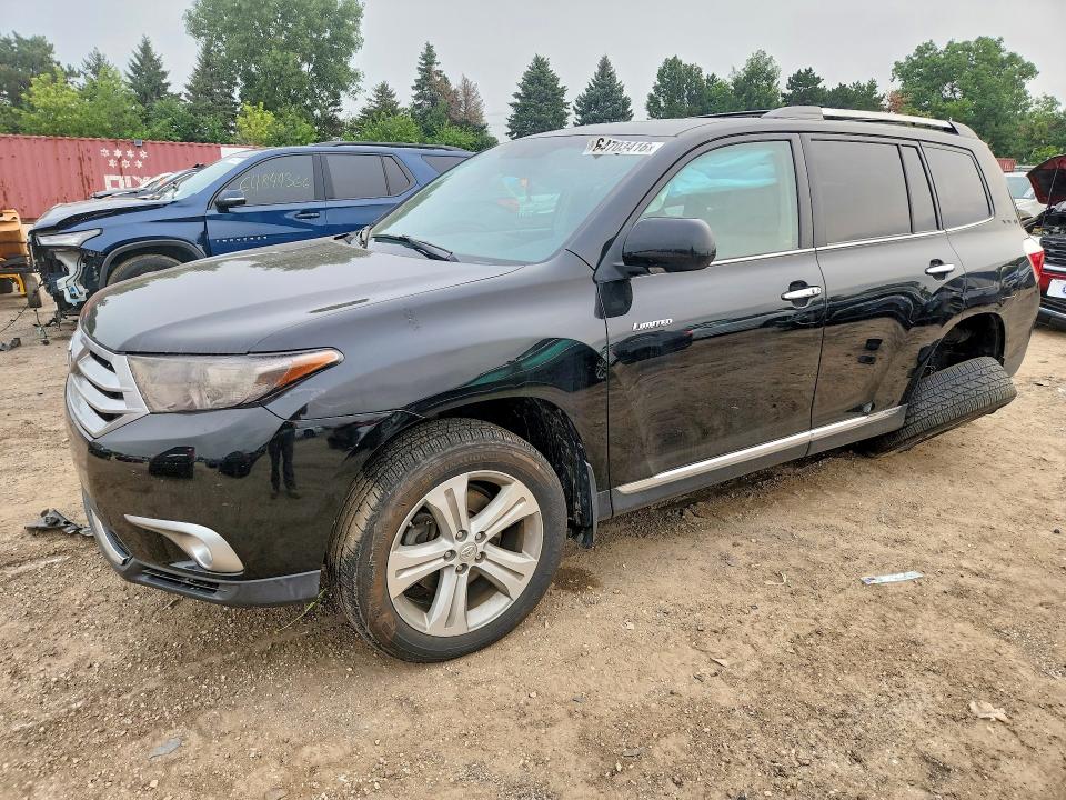TOYOTA HIGHLANDER 2012 with VIN 5TDDK3EH6CS136677 - Photo from auction