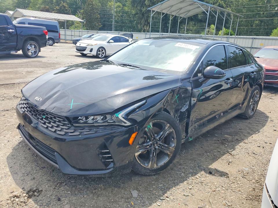 KIA K5 2021 with VIN 5XXG34J25MG074810 - Photo from auction