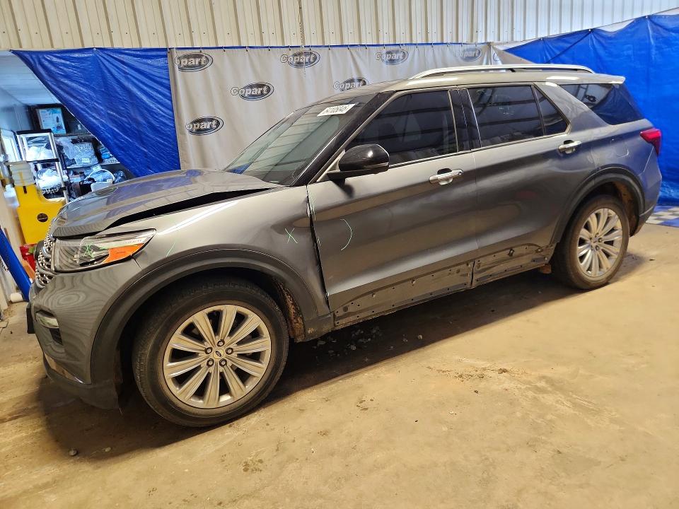 FORD EXPLORER 2022 with VIN 1FMSK7FH8NGB44110 - Photo from auction