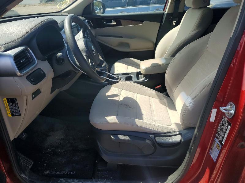 Photo 7 from auction – 2018 KIA SORENTO with VIN 5XYPG4A56JG389265