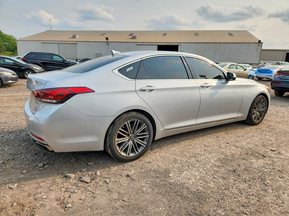 Photo 3 from auction – 2018 GENESIS G80 with VIN KMHGN4JEXJU235447