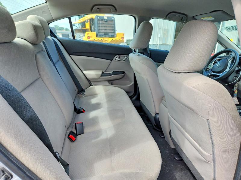 Photo 10 from auction – 2013 HONDA CIVIC with VIN 19XFB2F50DE280700
