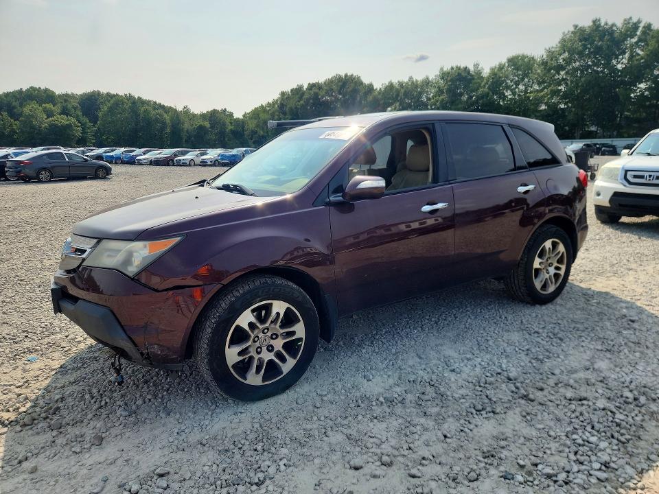 Photo 1 from auction – 2009 ACURA MDX with VIN 2HNYD286X9H533603