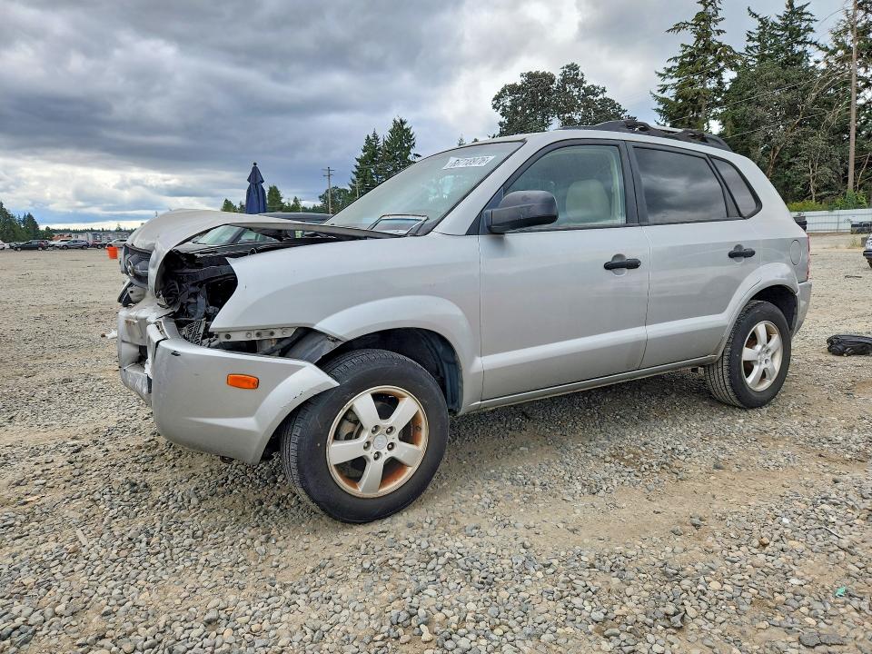 HYUNDAI TUCSON 2007 with VIN KM8JM12B87U503321 - Photo from auction