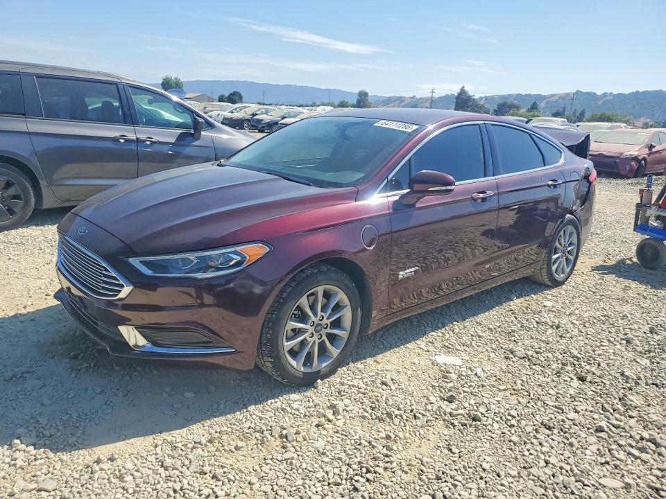 FORD FUSION 2018 with VIN 3FA6P0PU3JR268515 - Photo from auction