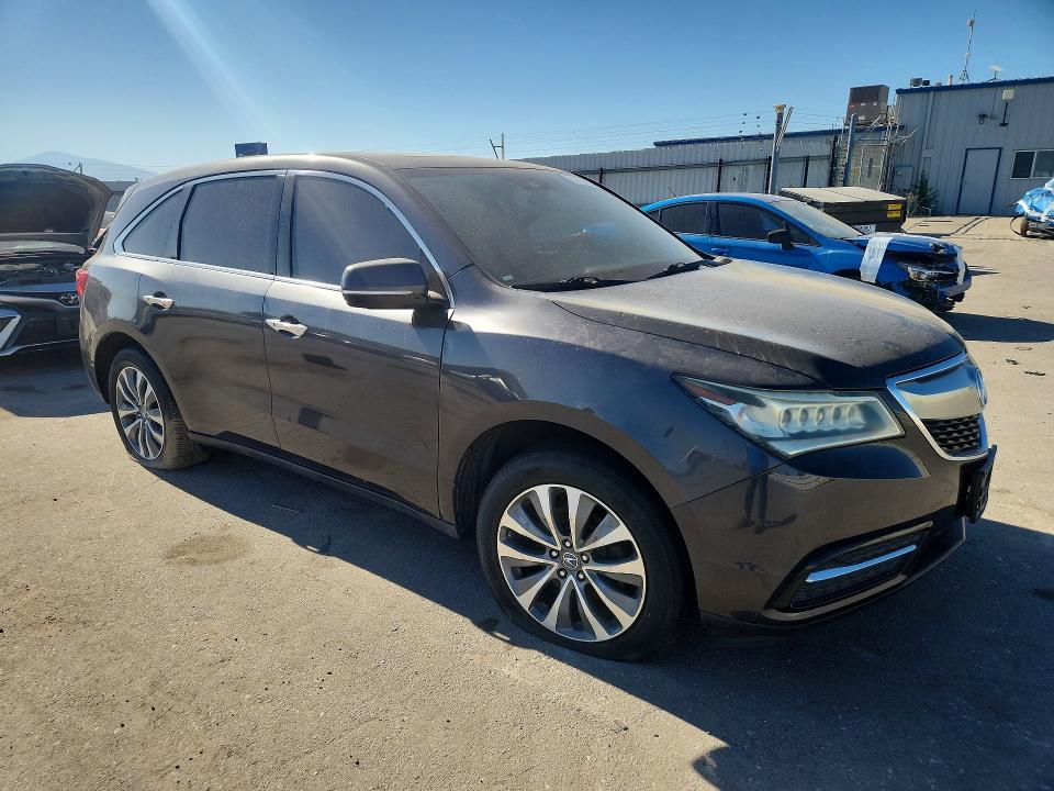 Photo 4 from auction – 2016 ACURA MDX with VIN 5FRYD3H40GB016029