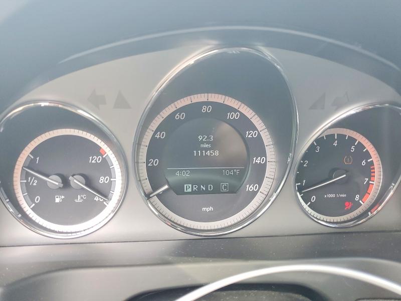 Photo 9 from auction – 2010 MERCEDES-BENZ C with VIN WDDGF5EBXAF471047