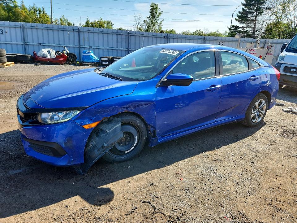 HONDA CIVIC 2018 with VIN 2HGFC2F5XJH012235 - Photo from auction