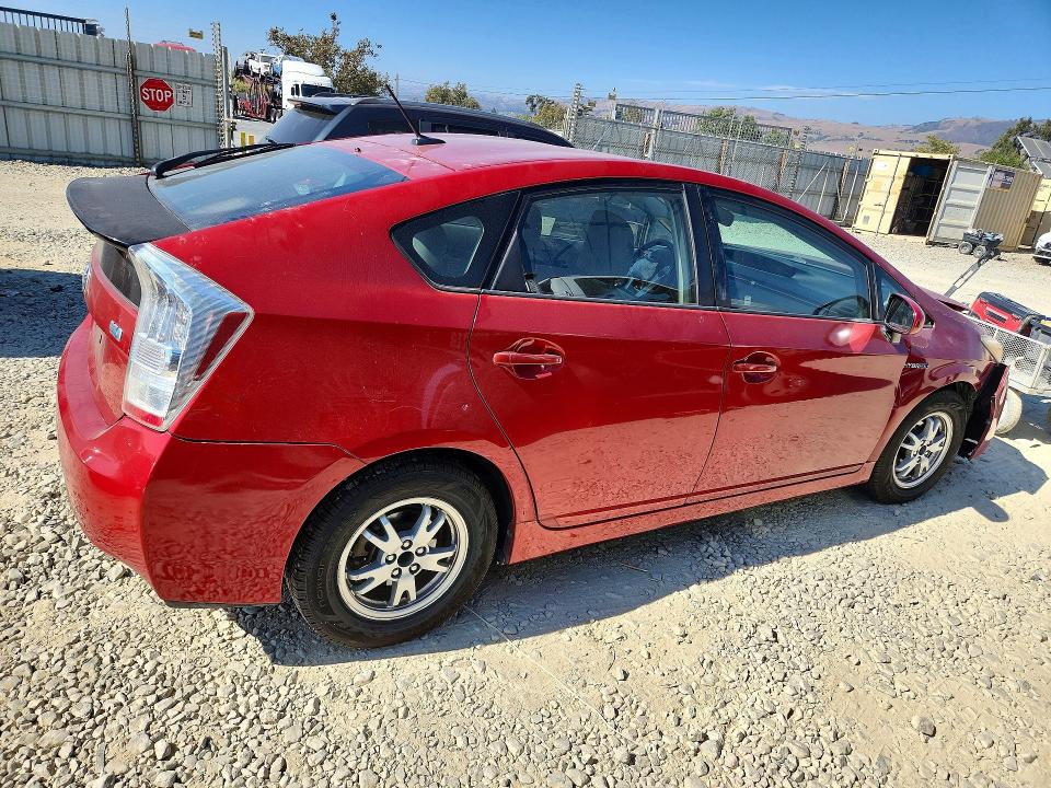 Photo 3 from auction – 2010 TOYOTA PRIUS with VIN JTDKN3DU4A0172297
