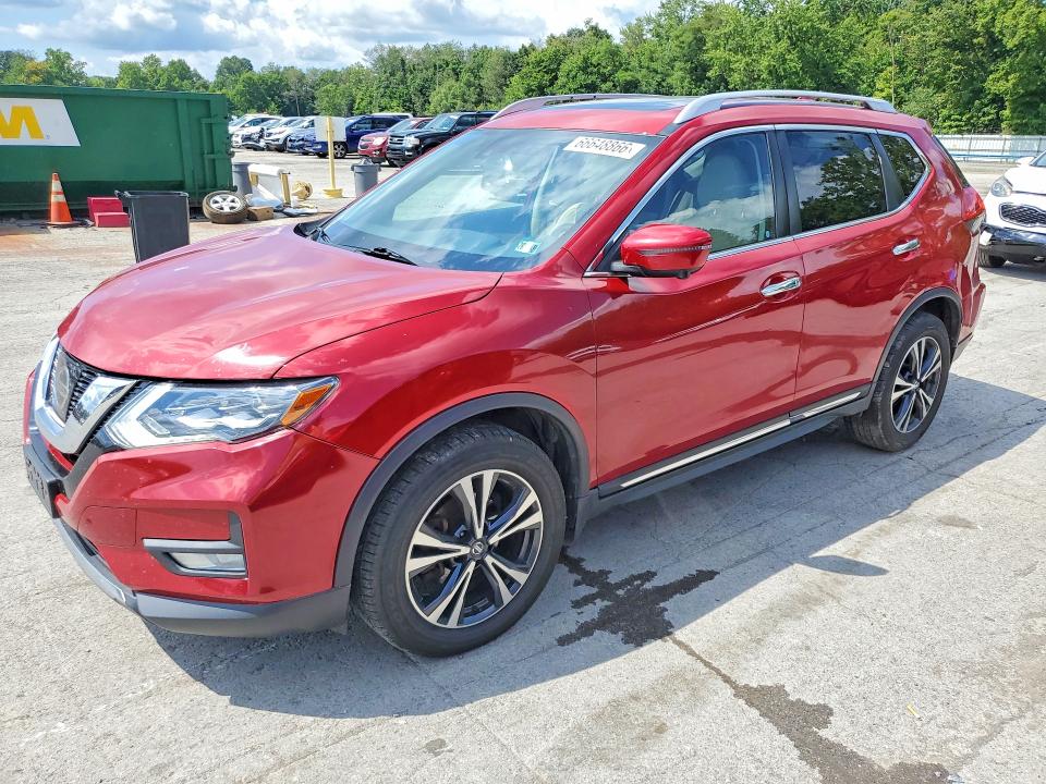 NISSAN ROGUE 2017 with VIN JN8AT2MVXHW286062 - Photo from auction