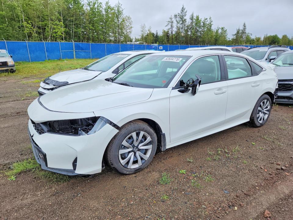 HONDA CIVIC 2026 with VIN 2HGFE2F24TH107974 - Photo from auction