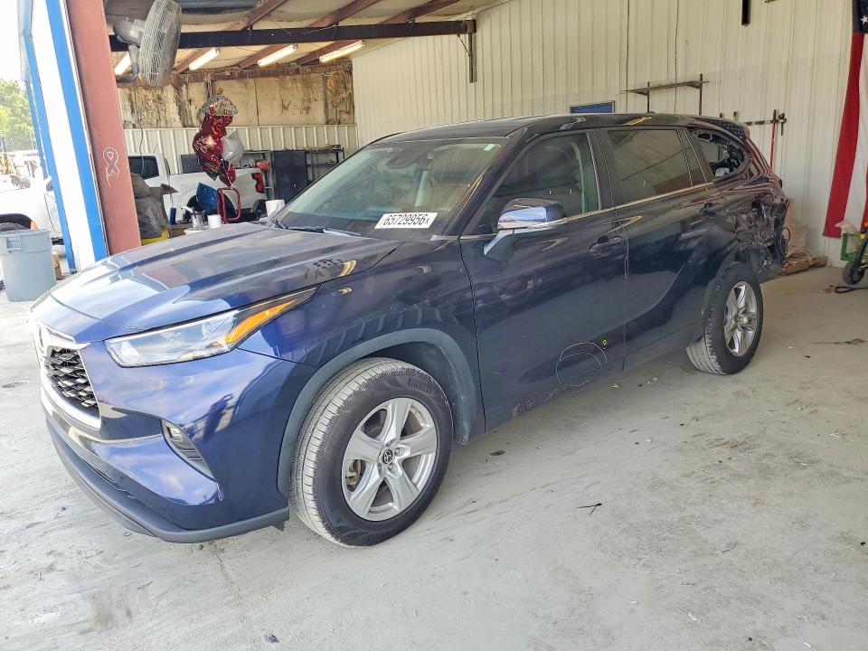 TOYOTA HIGHLANDER 2023 with VIN 5TDKDRAHXPS033214 - Photo from auction