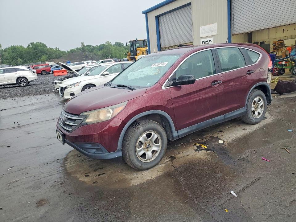HONDA CR-V 2014 with VIN 5J6RM4H31EL117863 - Photo from auction