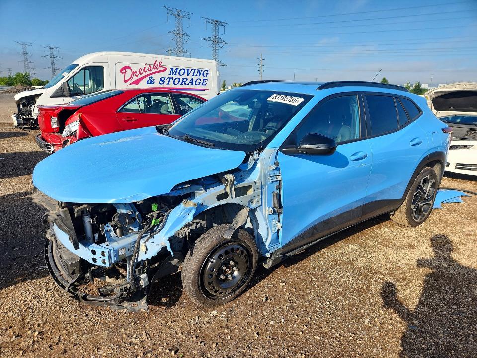 CHEVROLET TRAX 2024 with VIN KL77LJE21RC051859 - Photo from auction