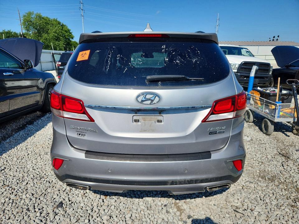 Photo 6 from auction – 2017 HYUNDAI SANTA FE with VIN KM8SRDHF9HU207940