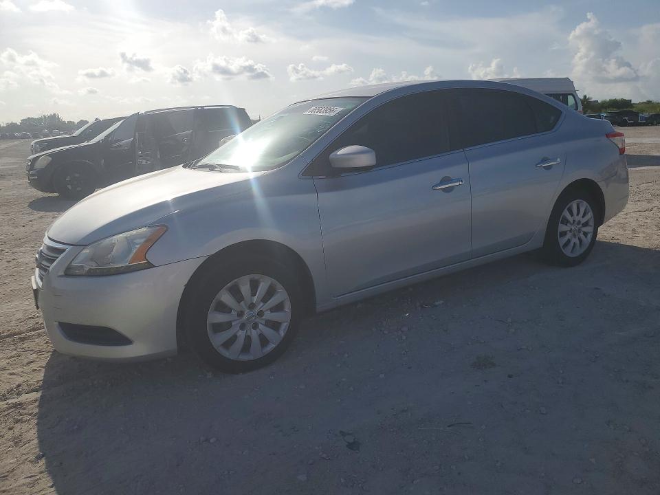 NISSAN SENTRA 2014 with VIN 3N1AB7AP4EY204447 - Photo from auction