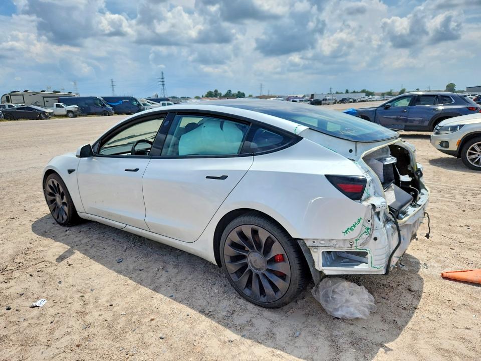 Photo 2 from auction – 2022 TESLA MODEL 3 with VIN 5YJ3E1EC7NF195238