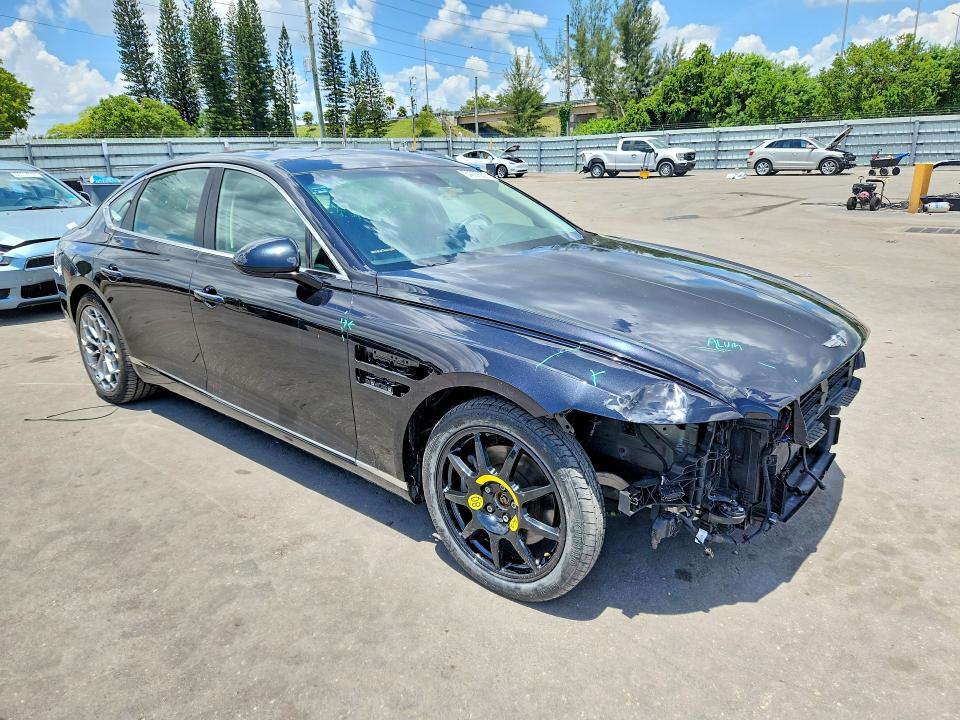 Photo 4 from auction – 2021 GENESIS G80 with VIN KMTGB4SC7MU046304